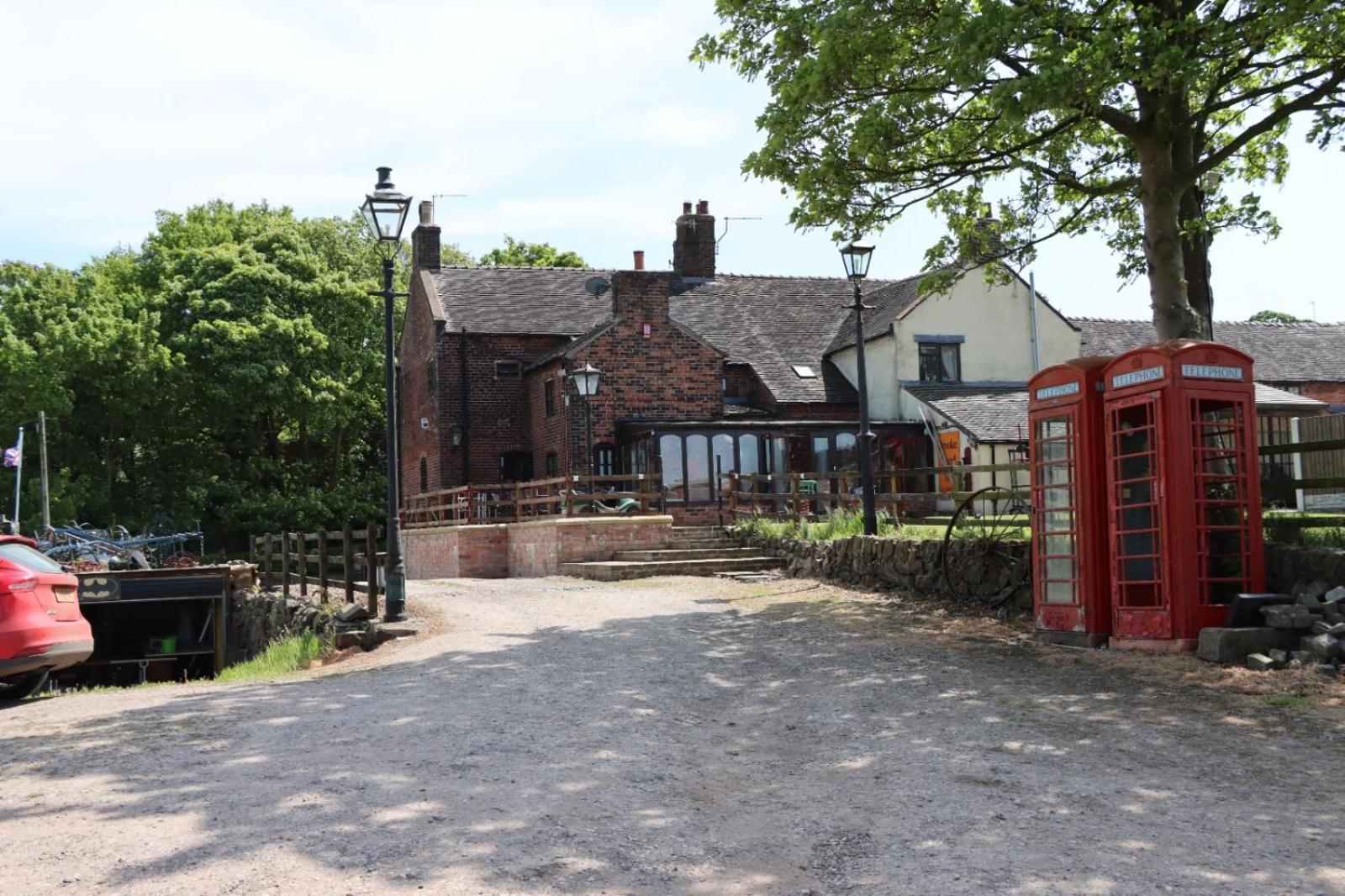 Malthouse Farm Cottage Studio Dilhorne Exteriör bild