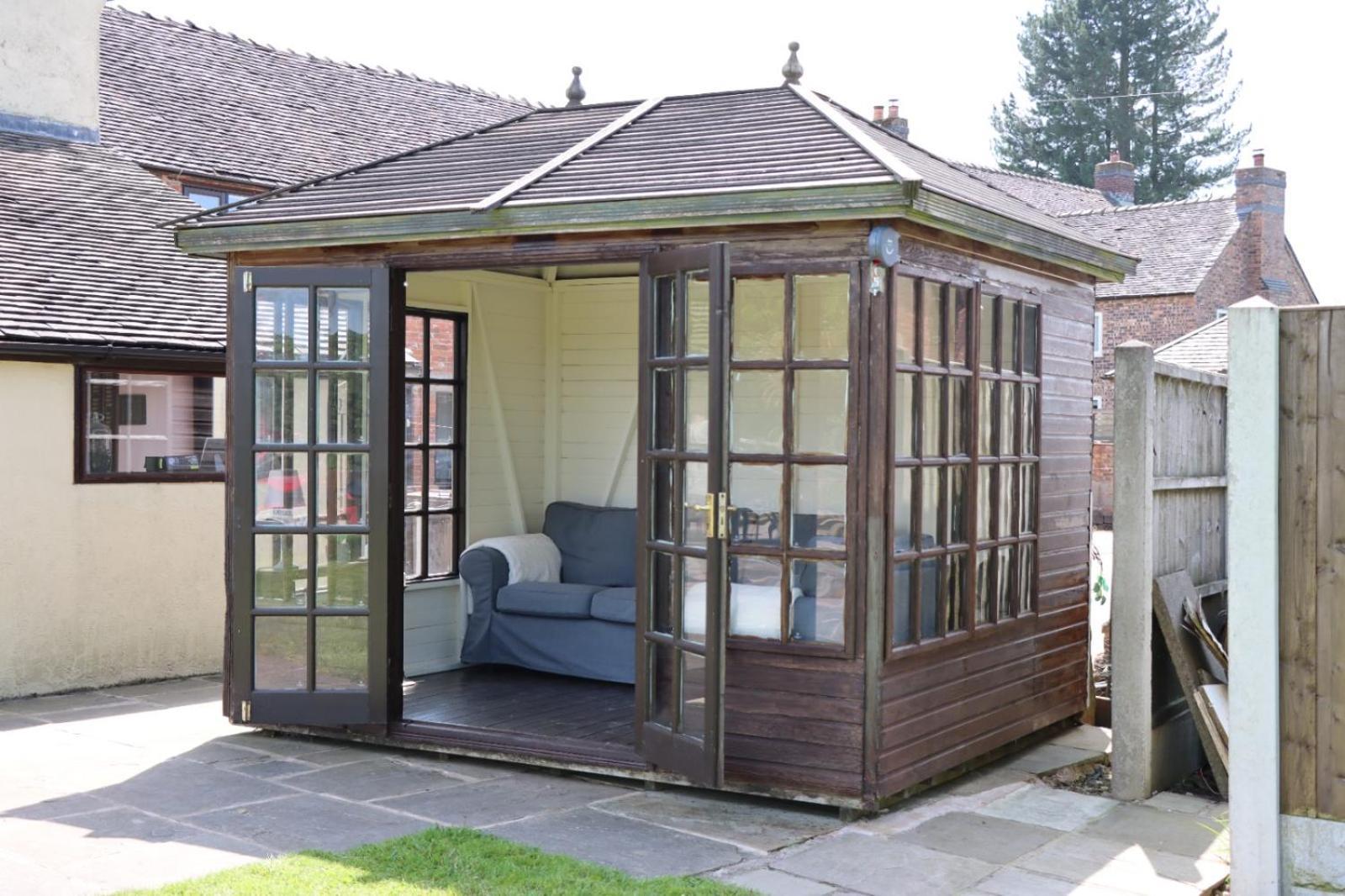 Malthouse Farm Cottage Studio Dilhorne Exteriör bild